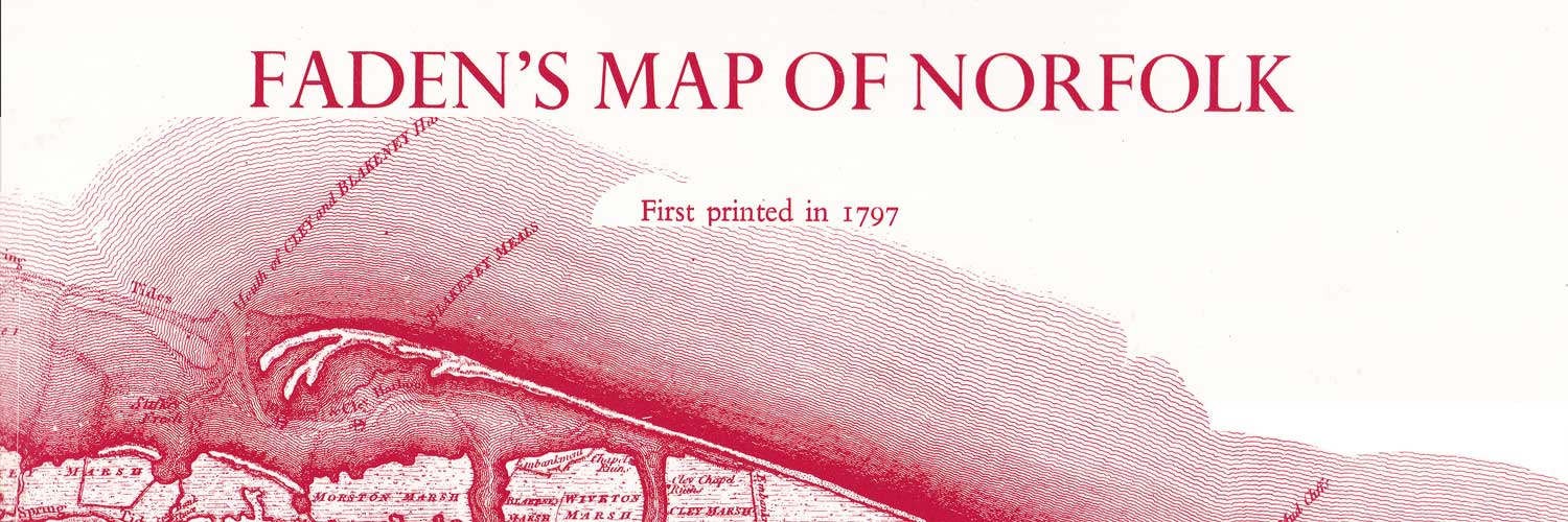 Extract of Faden's 1797 maps as banner heading